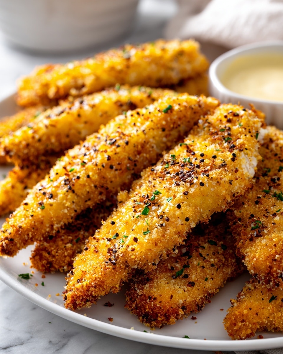 Garlic Parmesan Chicken Tenders Recipe - Recipe Image
