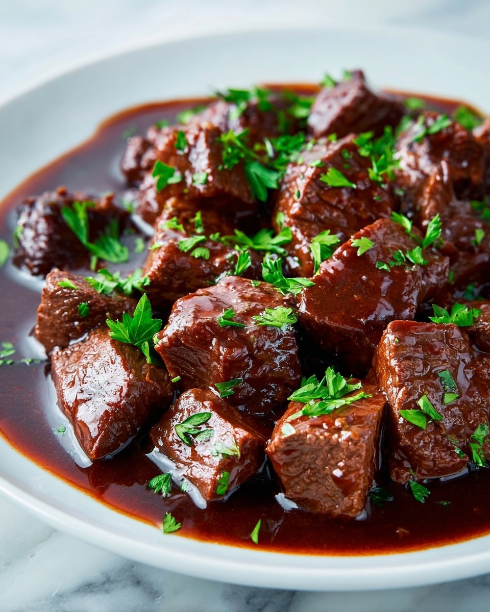 Slow Cooker Steak Bites Recipe - Recipe Image