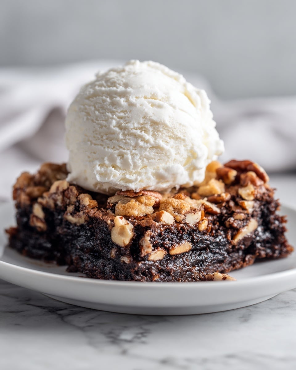 Chocolate Pecan Cobbler Recipe - Recipe Image