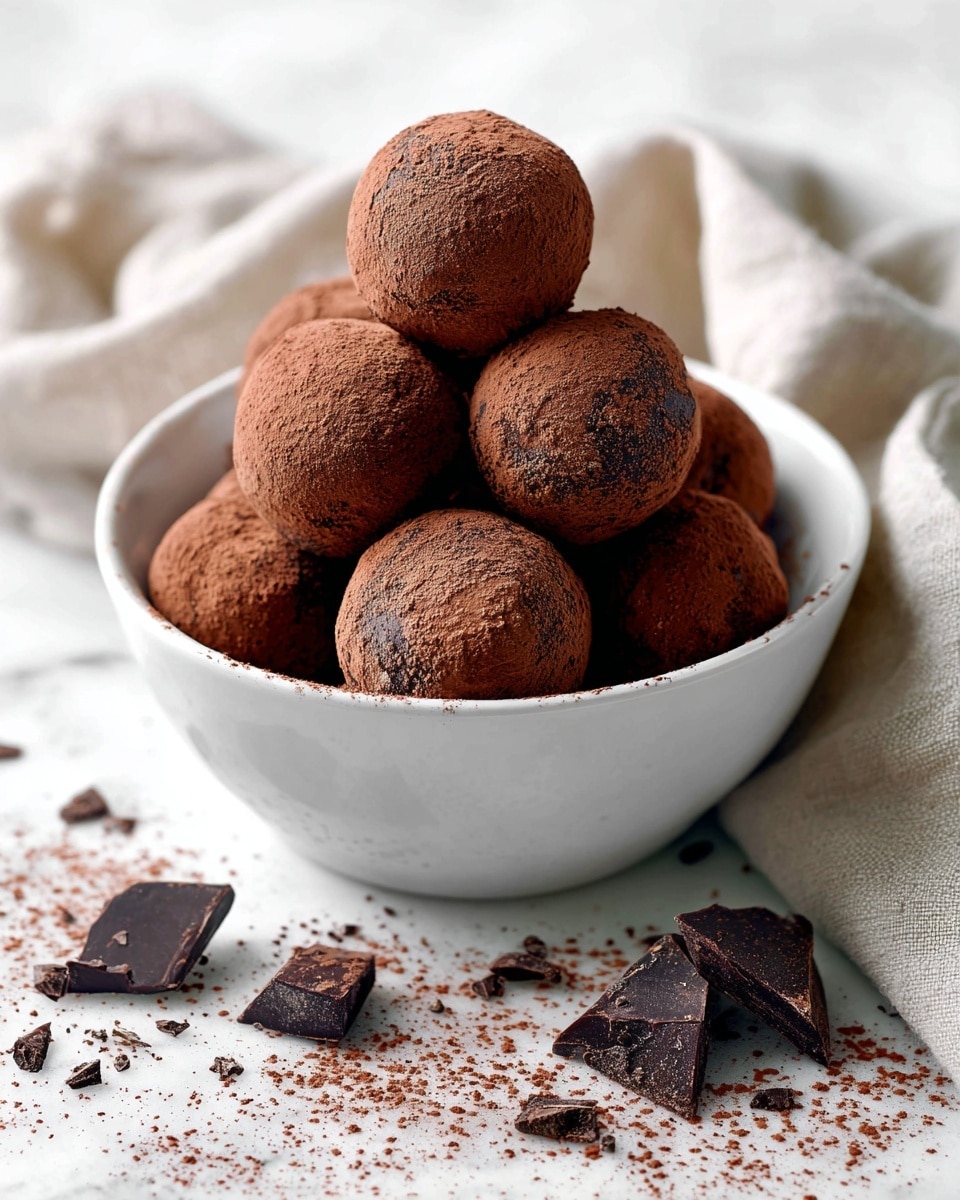 Vegan Chocolate Peanut Butter Energy Balls Recipe - Recipe Image