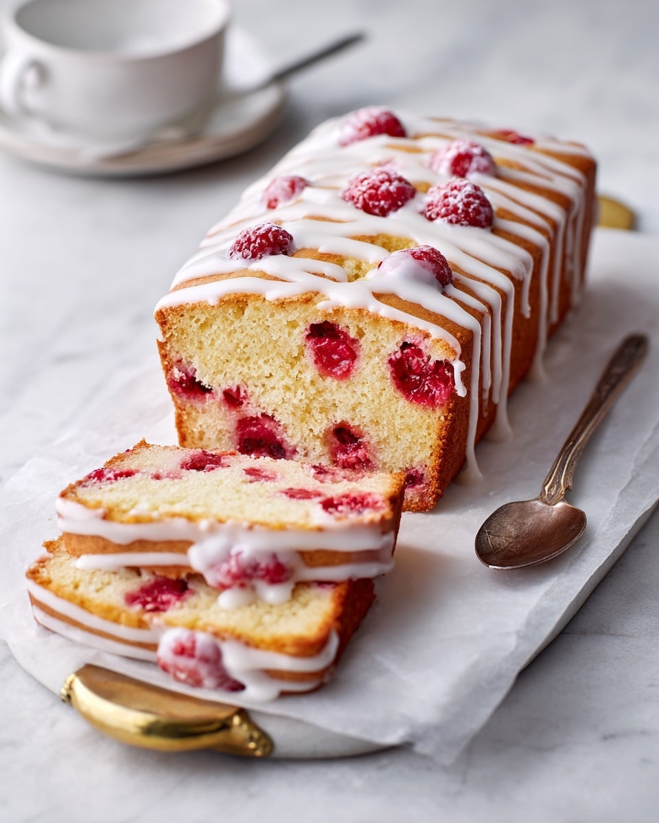 Raspberry Lemon Drizzle Cake Recipe - Recipe Image