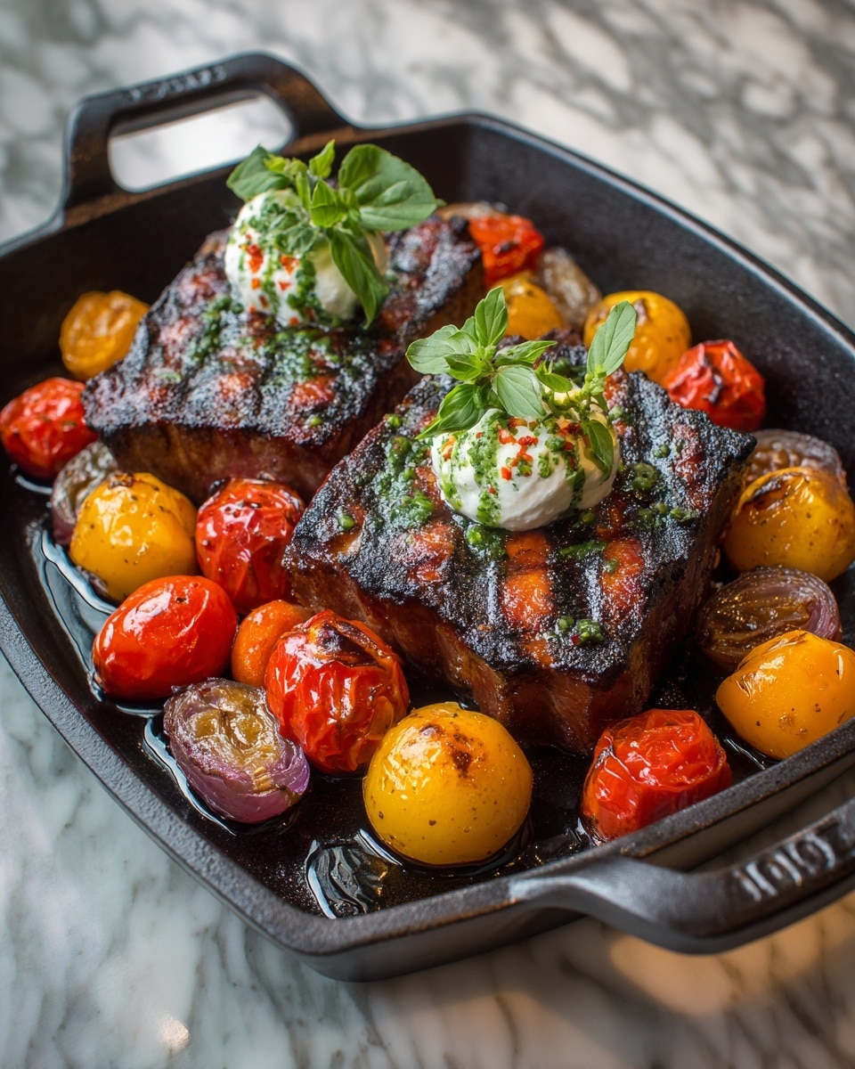 Grilled Steak and Potato Foil Packs Recipe - Recipe Image