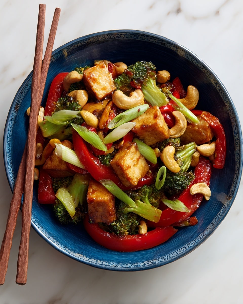 Cashew Chicken Stir-Fry Recipe - Recipe Image