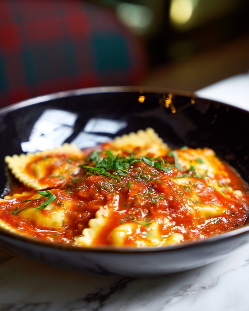 Easy Crockpot Ravioli Lasagna Recipe - Recipe Image