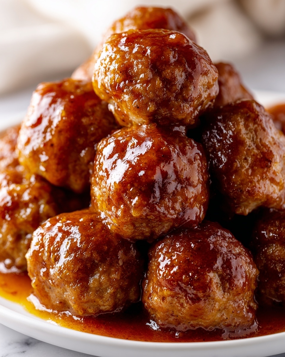 Instant Pot Cranberry Meatballs Recipe - Recipe Image