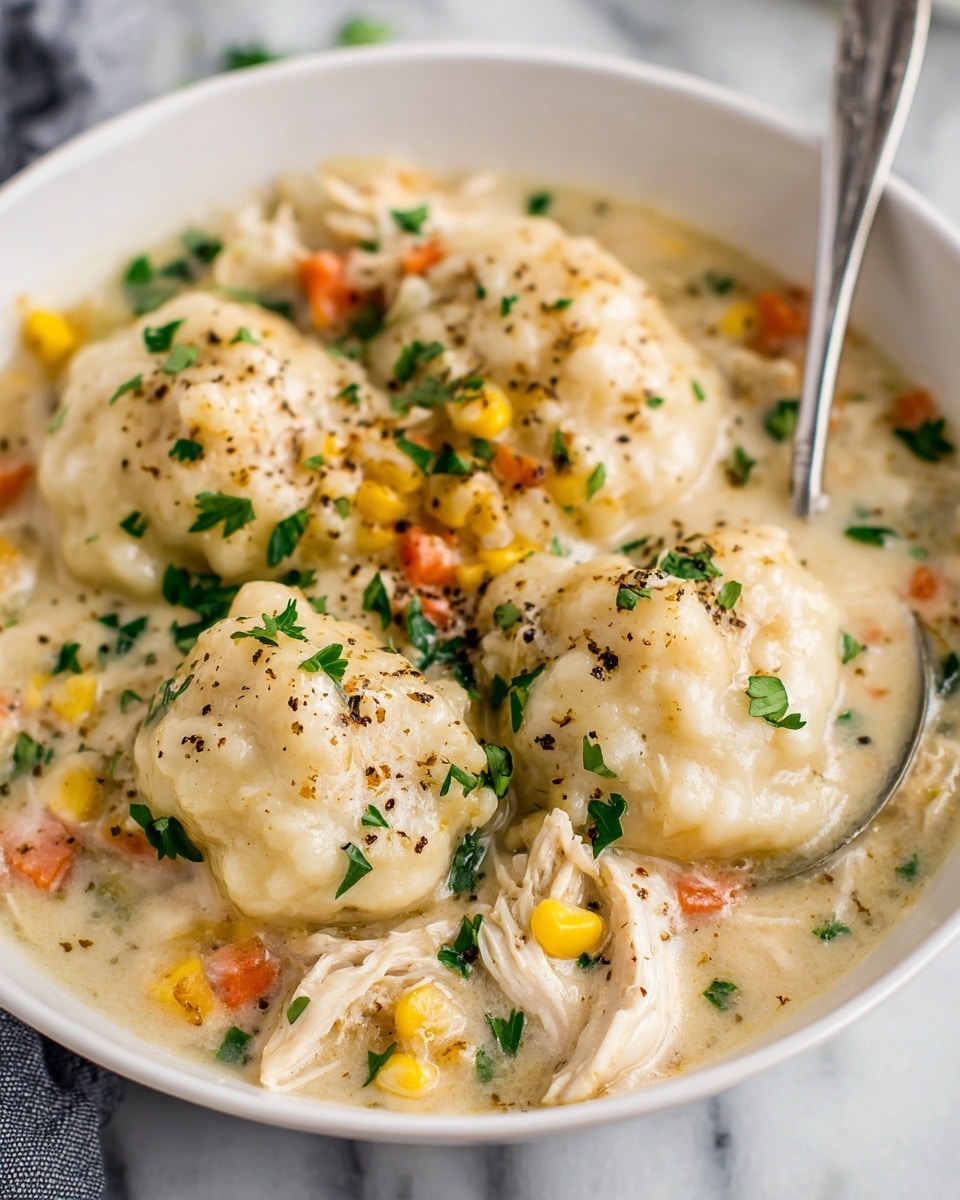 Chicken and Dumplings Recipe - Recipe Image