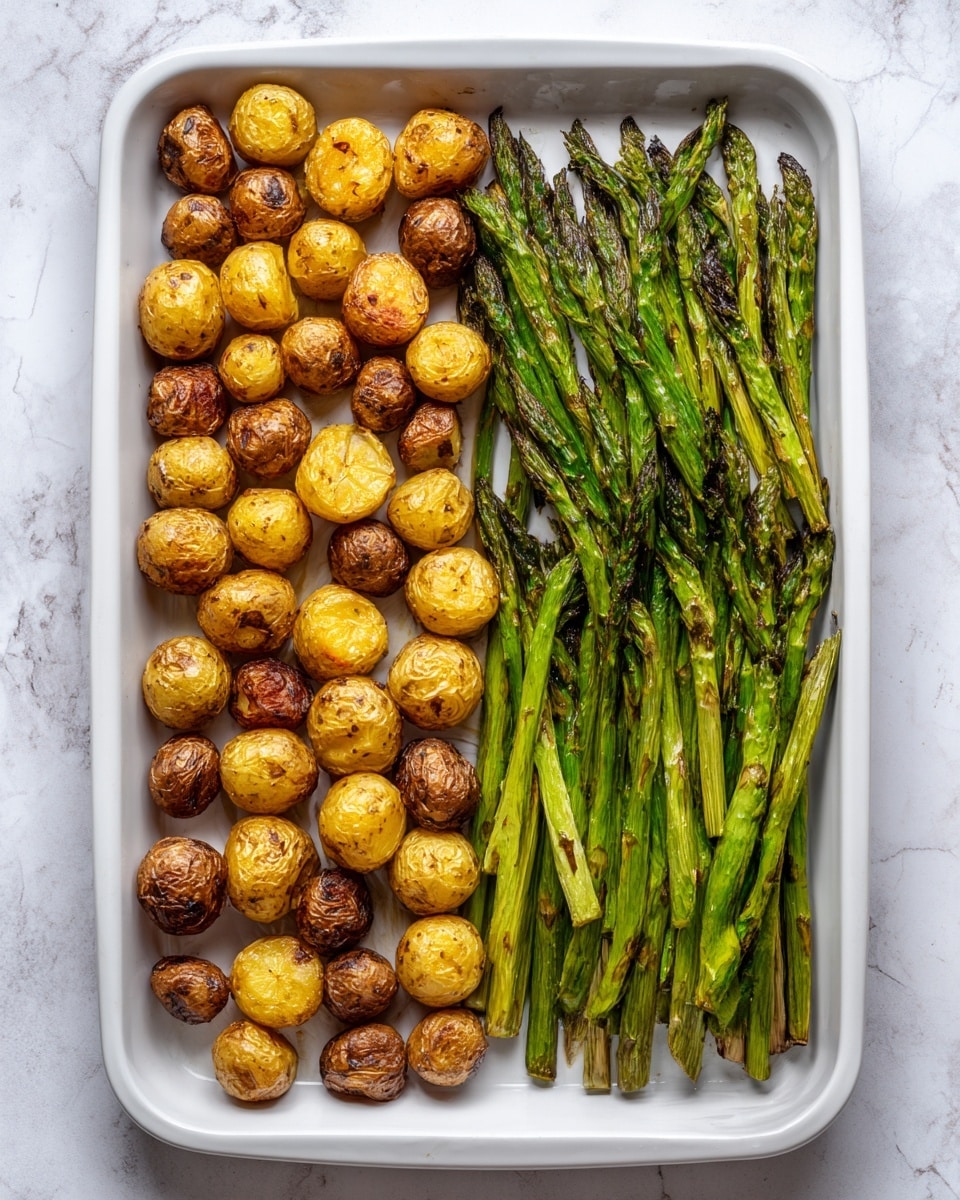 Roasted Asparagus and Potatoes Recipe - Recipe Image
