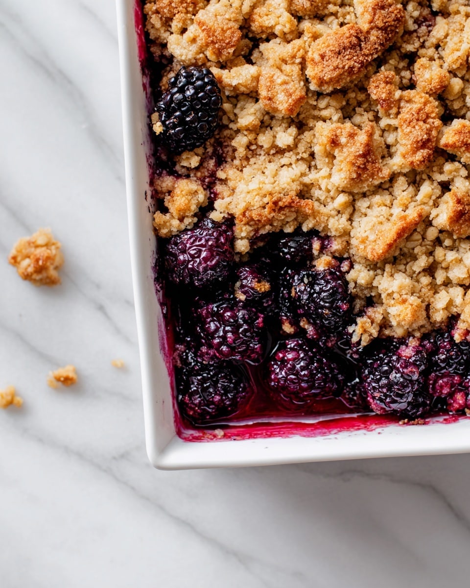 Blueberry Crisp Recipe - Recipe Image