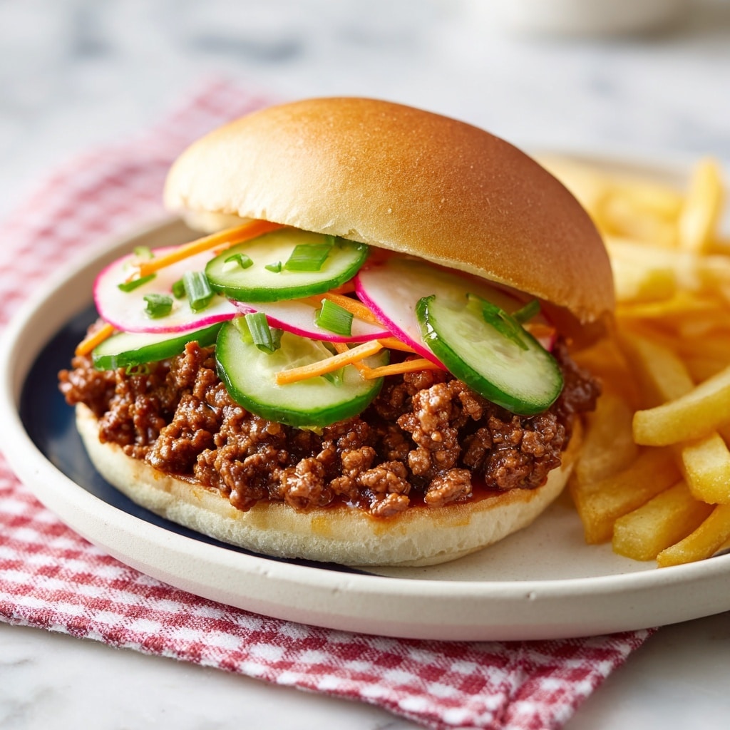 Korean Sloppy Joe Sandwiches Recipe - Recipe Image