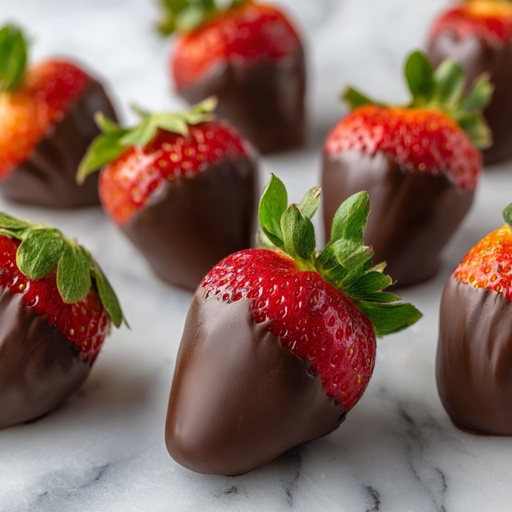 Gourmet Chocolate Covered Strawberries Recipe - Recipe Image