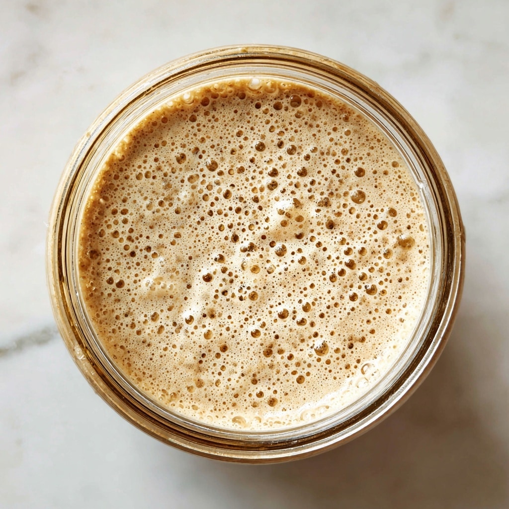 How to Make a Sourdough Starter from Scratch Recipe - Recipe Image
