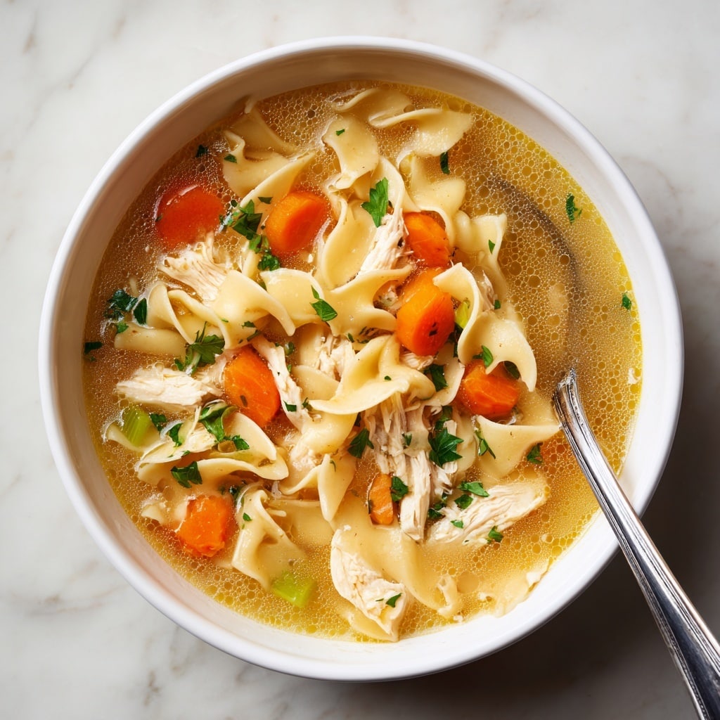 Classic Chicken Noodle Soup Recipe - Recipe Image