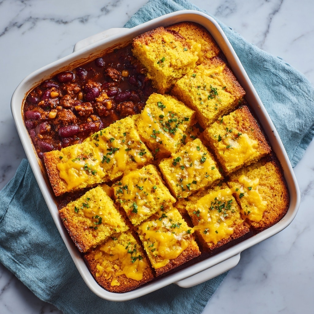 Chili Cheese Dog Casserole Recipe - Recipe Image