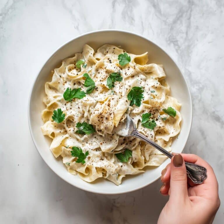 Easy Homemade Alfredo Sauce Recipe