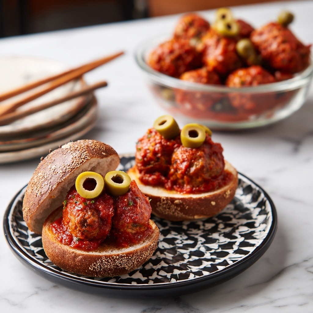 Meatball Monster Sandwiches Recipe - Recipe Image