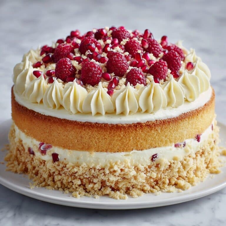 White Chocolate Raspberry Cake Recipe