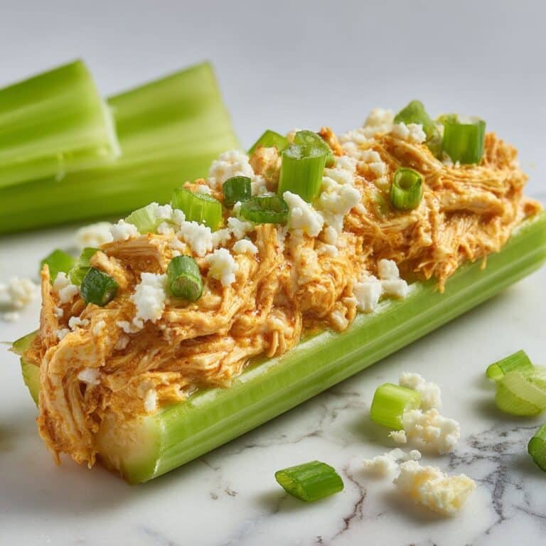 Buffalo Chicken Celery Stick Bites Recipe