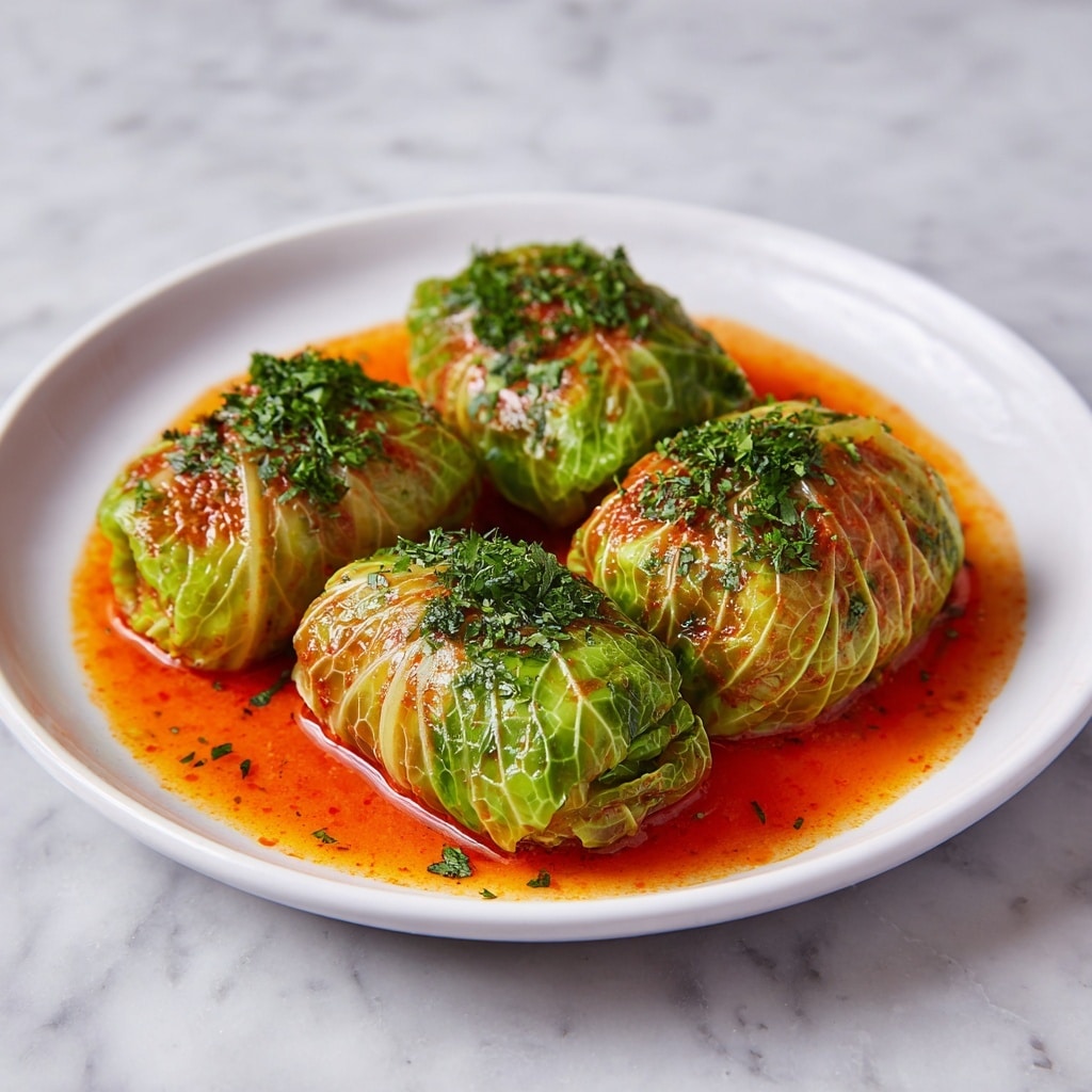 Golabki (Polish Stuffed Cabbage Rolls) Recipe