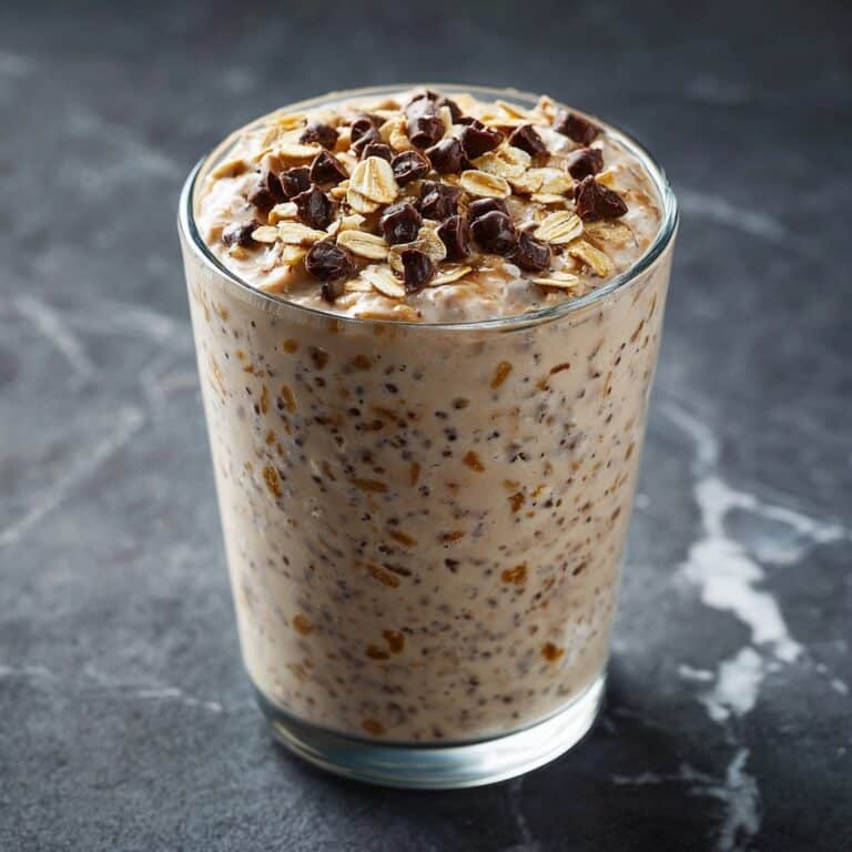 Cookie Dough Overnight Oats Recipe