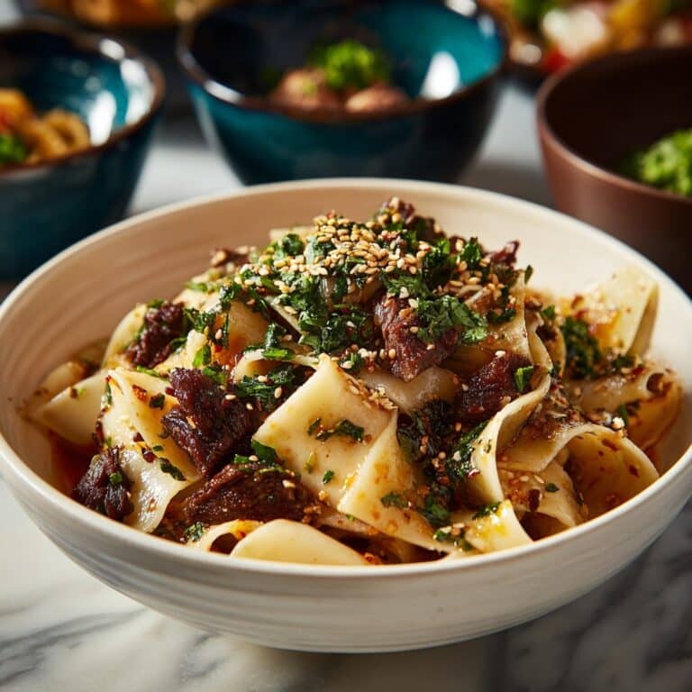 Cumin Lamb Noodles Recipe