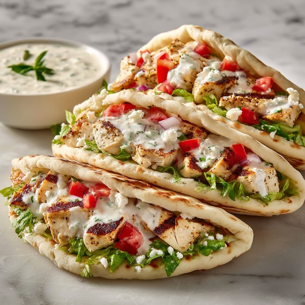 Greek Chicken Gyros Recipe