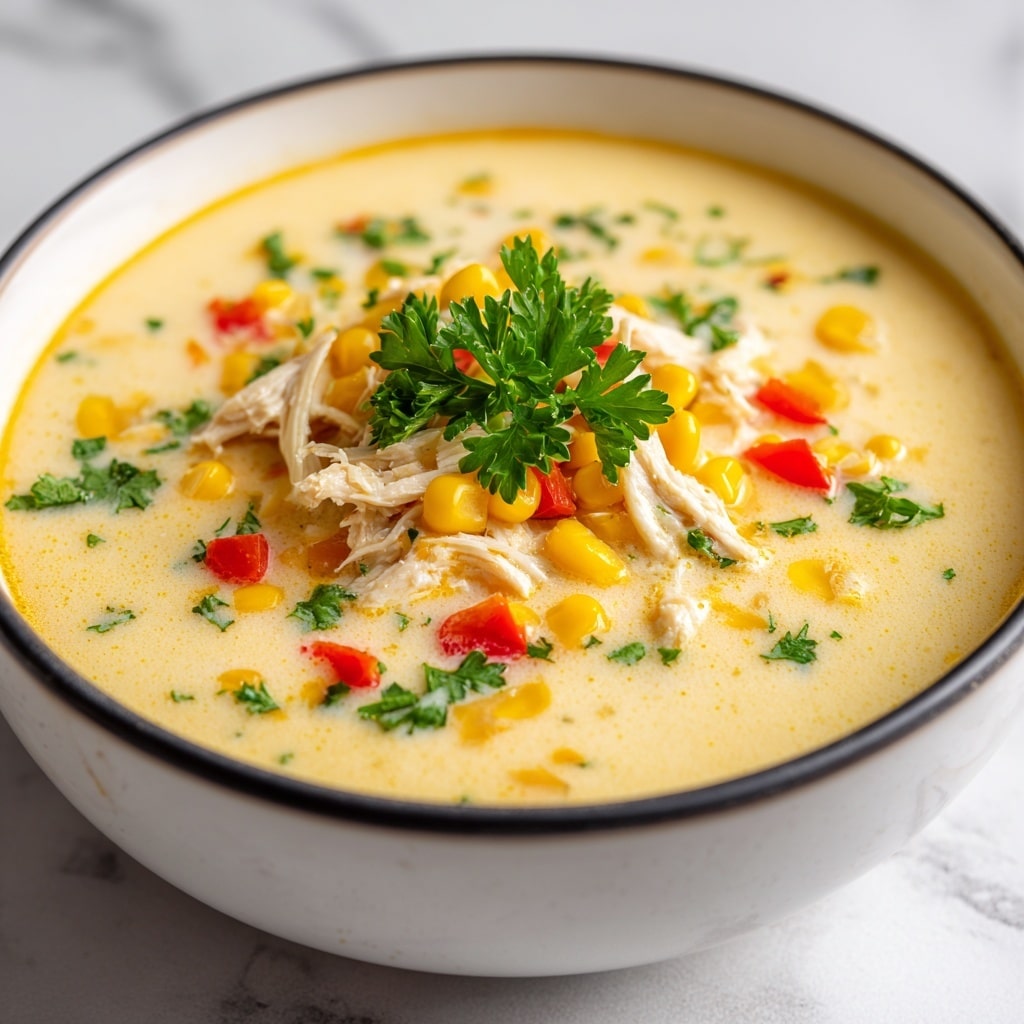 Creamy Chicken Corn Chowder Recipe