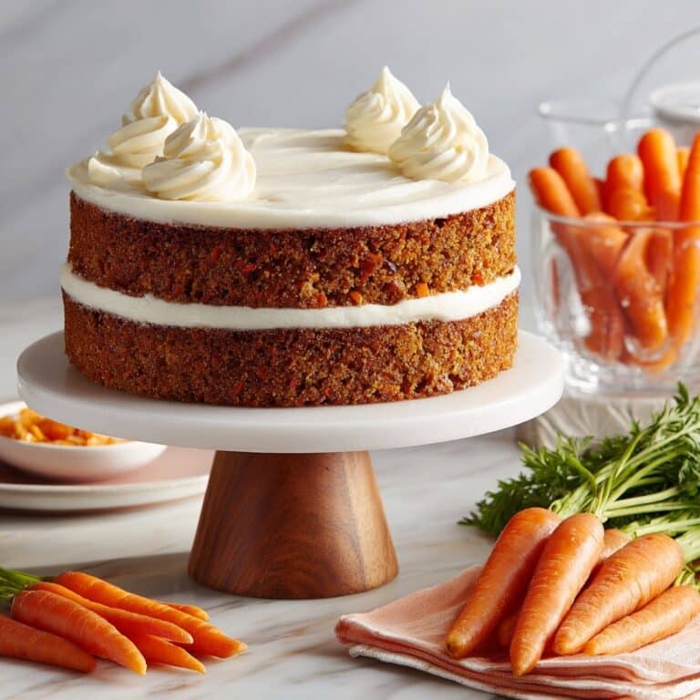 Carrot Cake with Cream Cheese Frosting Recipe
