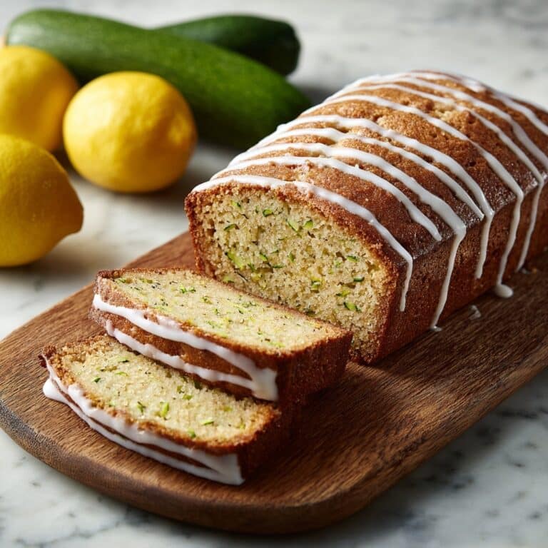 Lemon Zucchini Bread with Lemon Glaze Recipe