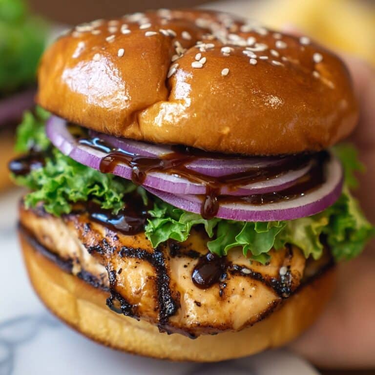 Teriyaki Chicken Burger Recipe