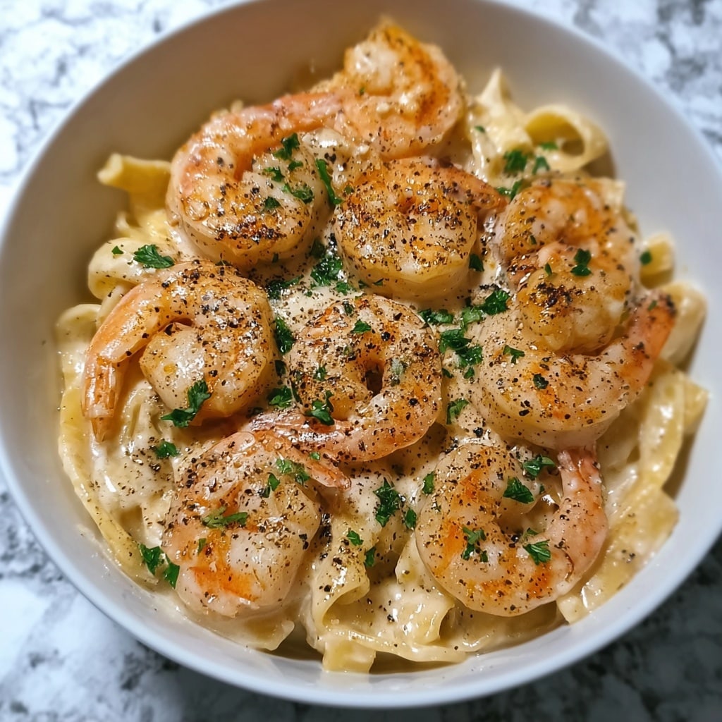 Creamy Garlic Shrimp Recipe