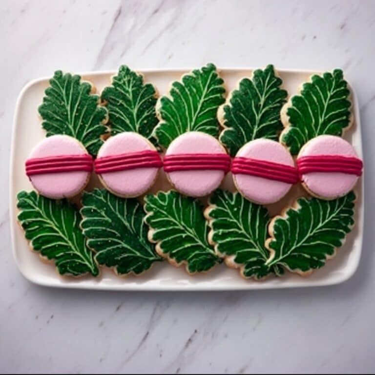 Holly and Berry Sugar Cookies Recipe
