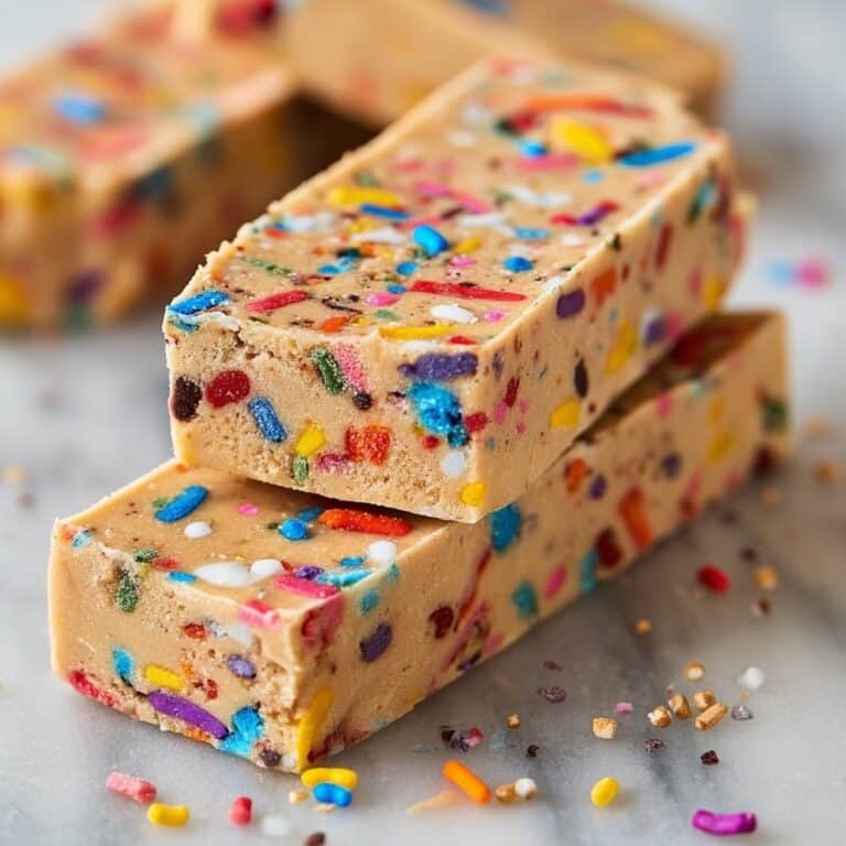 Birthday Cake Protein Bars Recipe