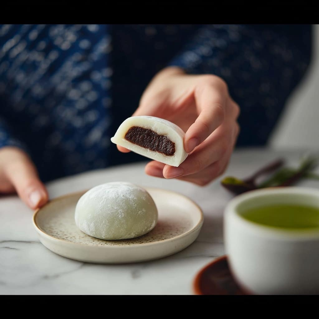 Microwave Mochi Recipe - Recipe Image