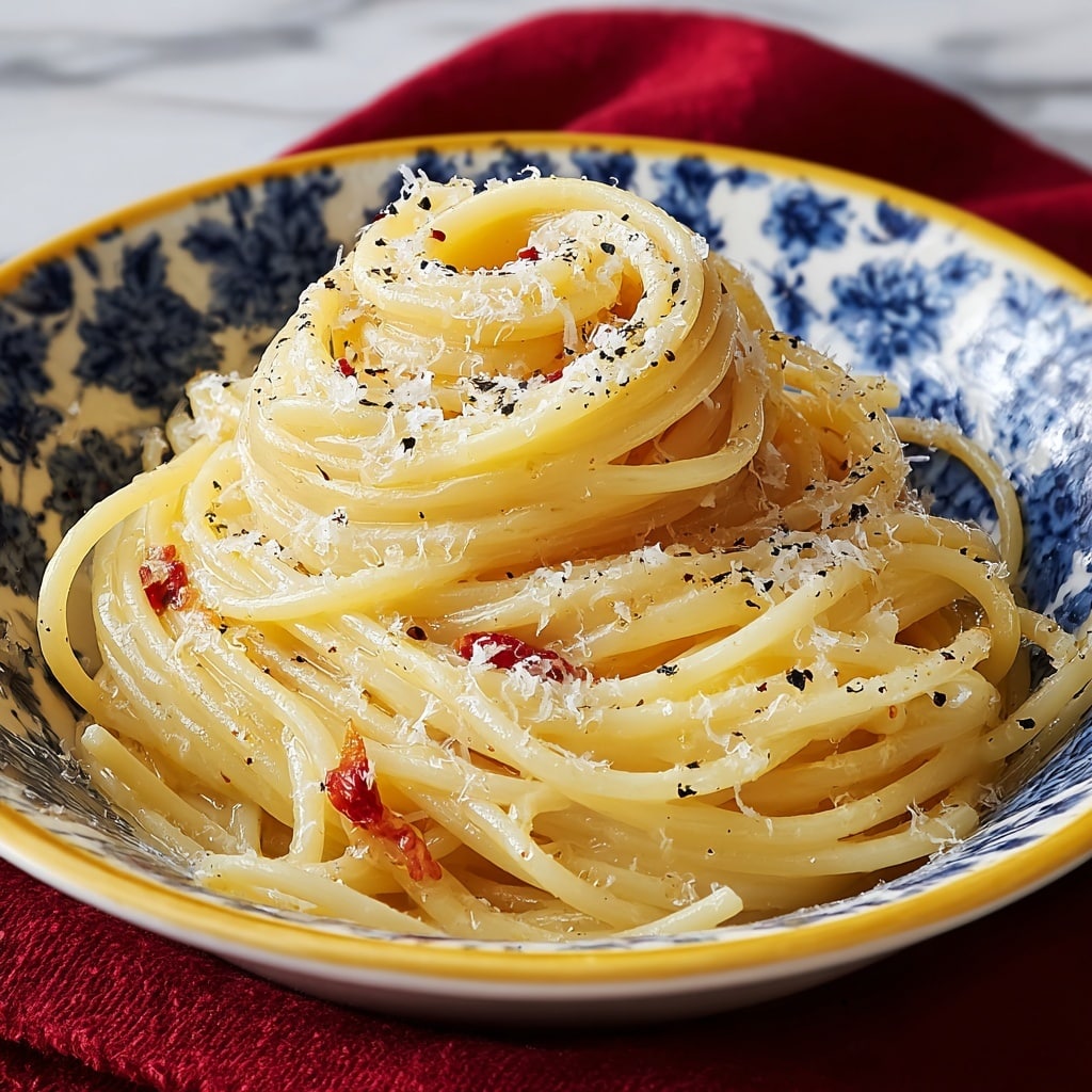 Spaghetti Cacio e Pepe Recipe