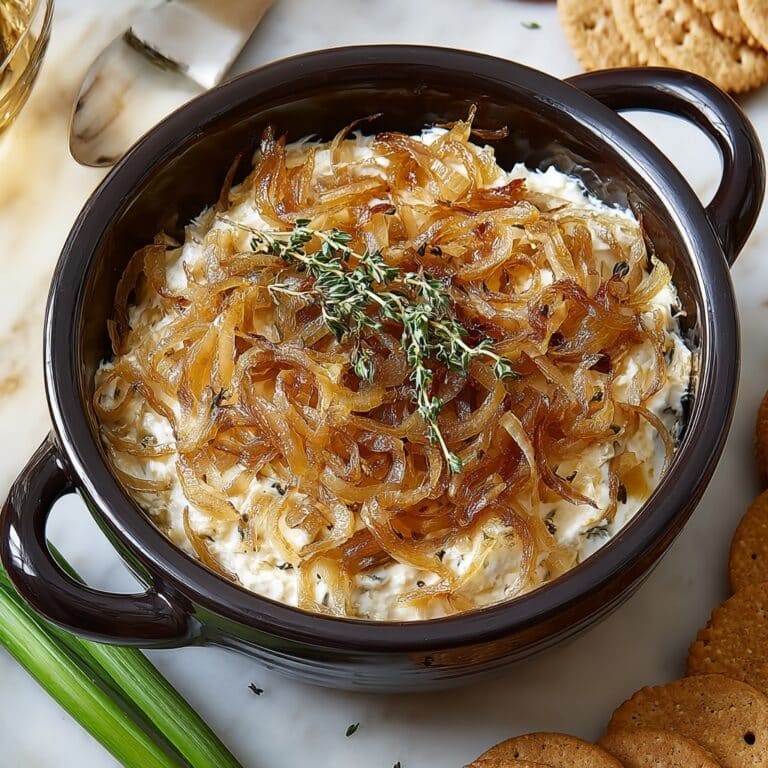Creamy French Onion Dip Recipe