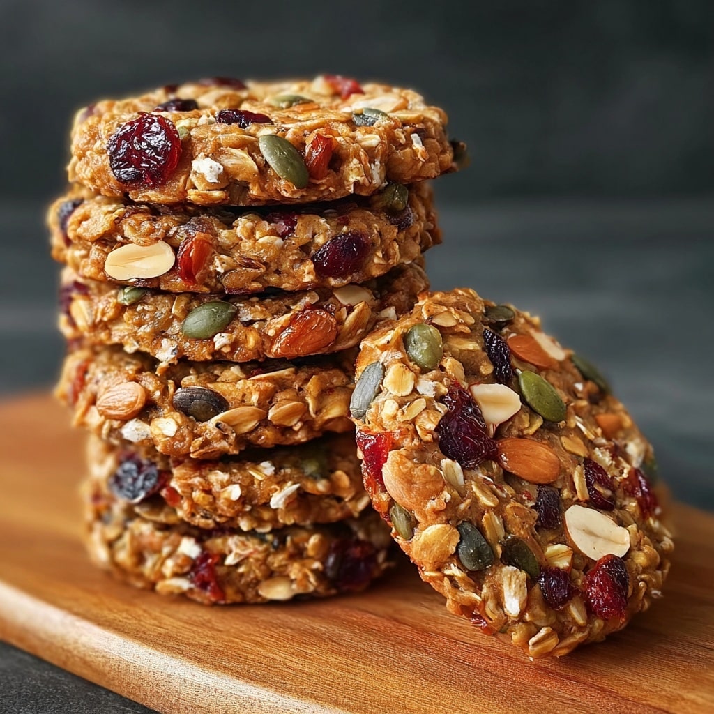 Healthy Nut & Seed Energy Cookies Recipe - Recipe Image