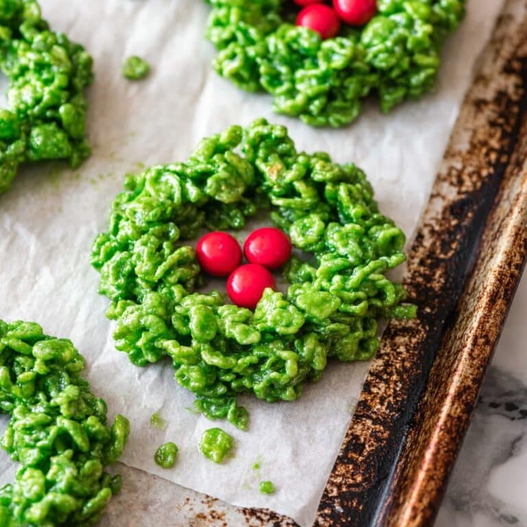 Christmas Wreath Cookies Recipe