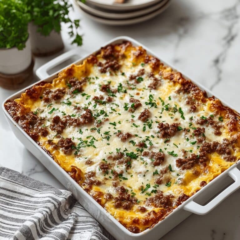 Pancake Sausage Breakfast Bake Recipe