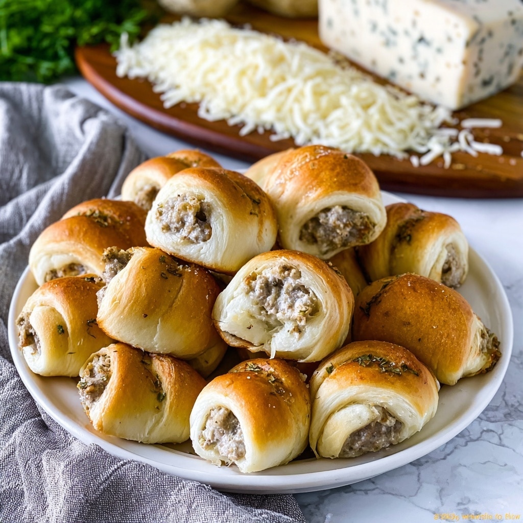 Sausage Cream Cheese Crescent Rolls Recipe