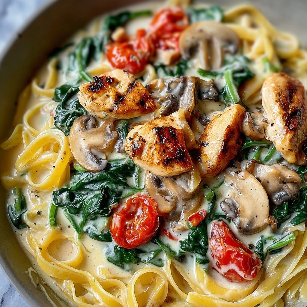 Creamy Tuscan Chicken Pasta Recipe