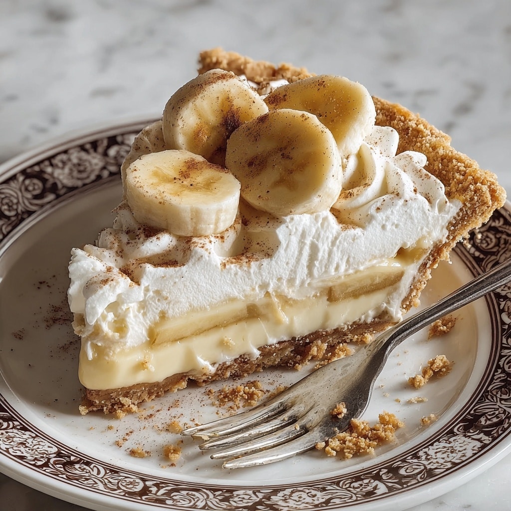 Old-Fashioned Banana Cream Pie Recipe - Recipe Image
