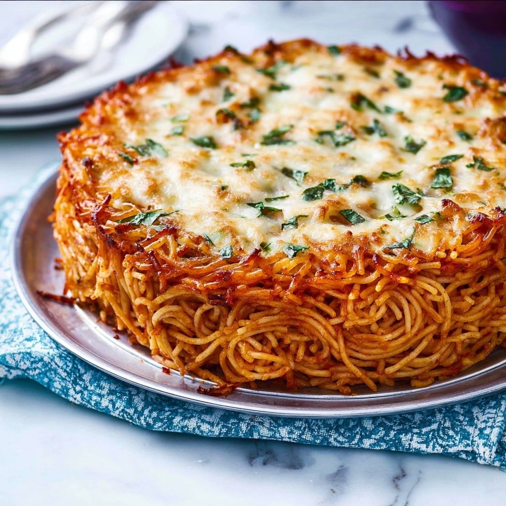 Spaghetti Pie Recipe
