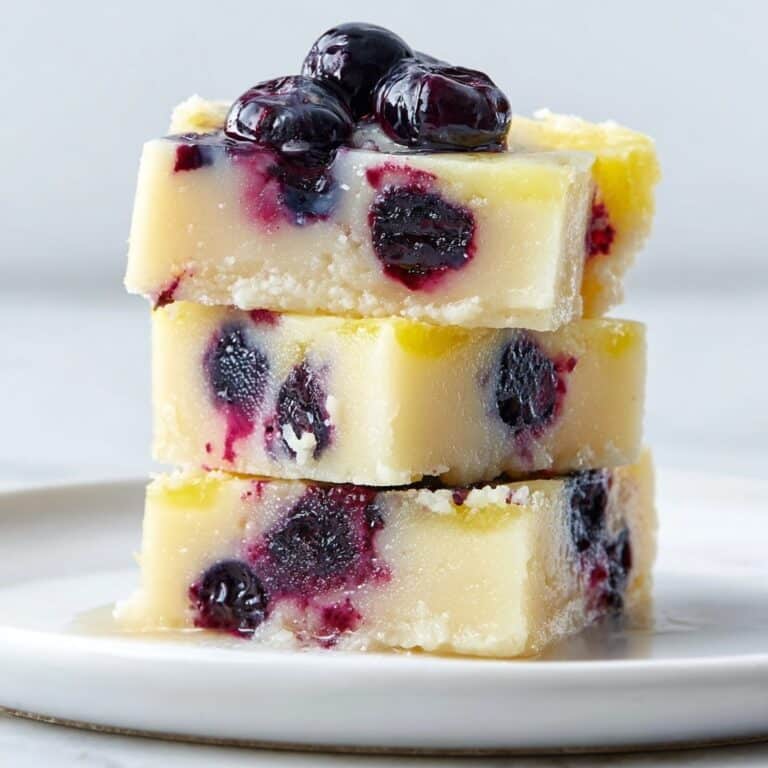 Lemon Blueberry Bars Recipe