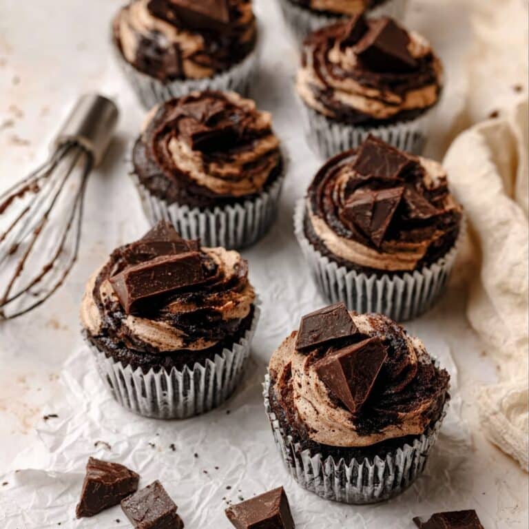Chocolate Almond Butter Swirl Muffins Recipe