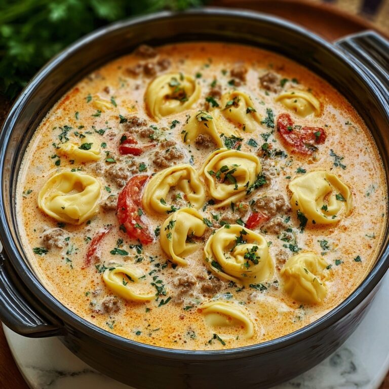 Slow Cooker Creamy Tortellini Soup Recipe