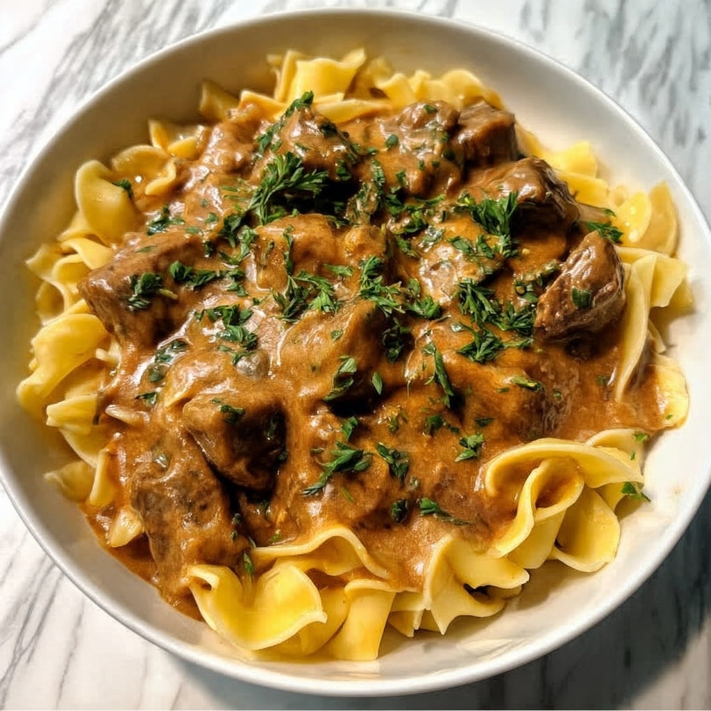 Vegan Beef Stroganoff Recipe