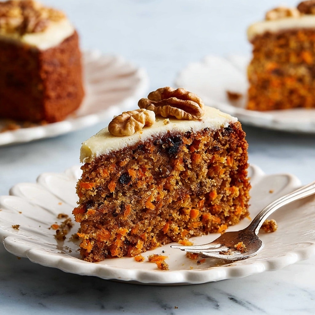Carrot Walnut Cake Recipe