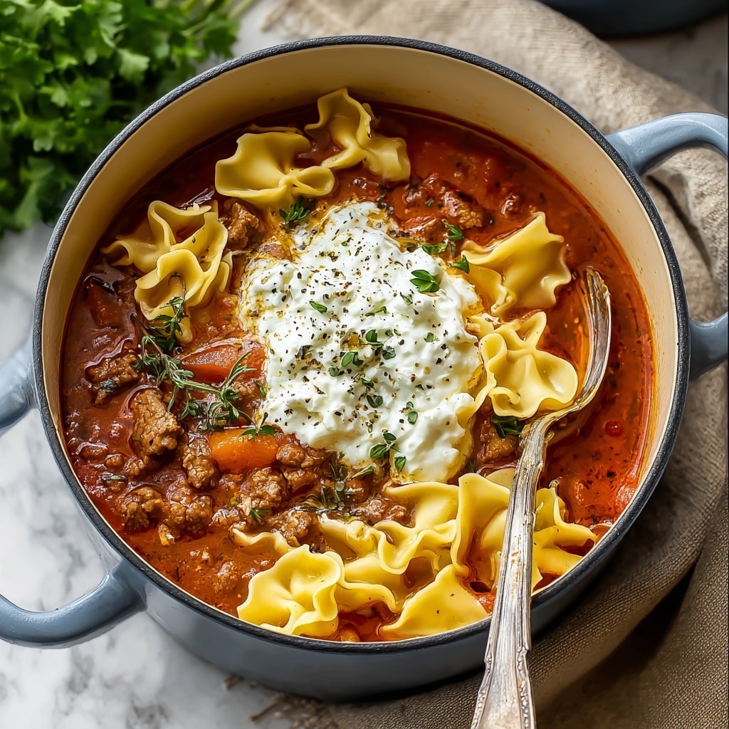 Lasagna Soup Recipe