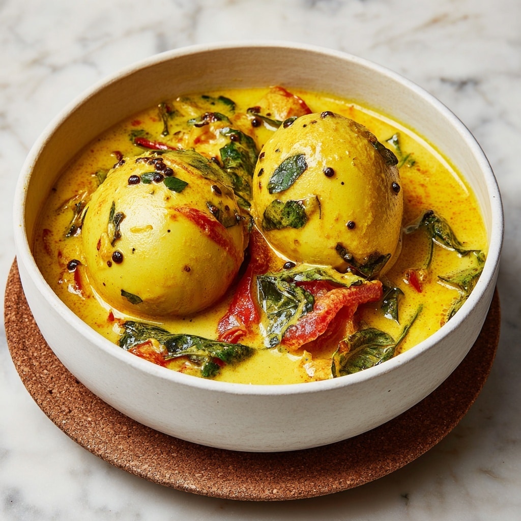 Sri Lankan Egg Curry Recipe - Recipe Image