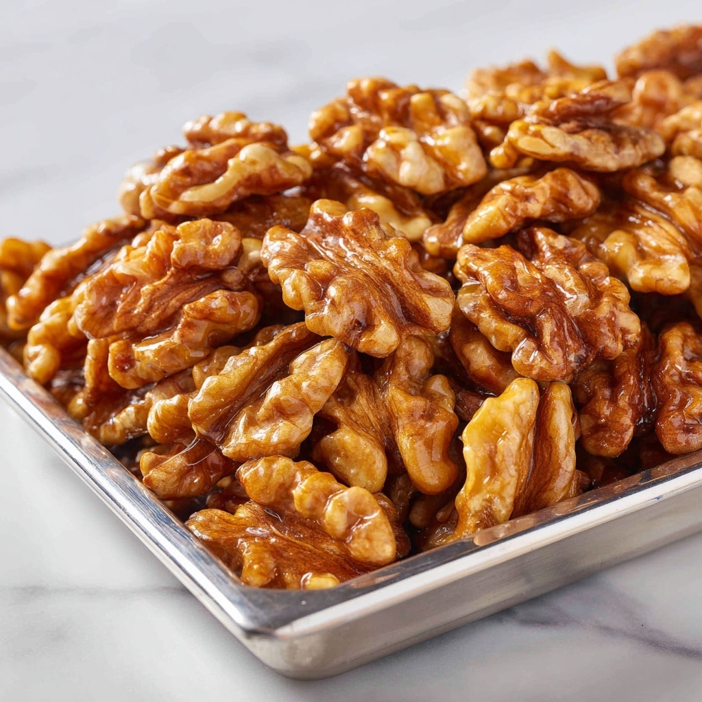 Brown Sugar Candied Walnuts Recipe
